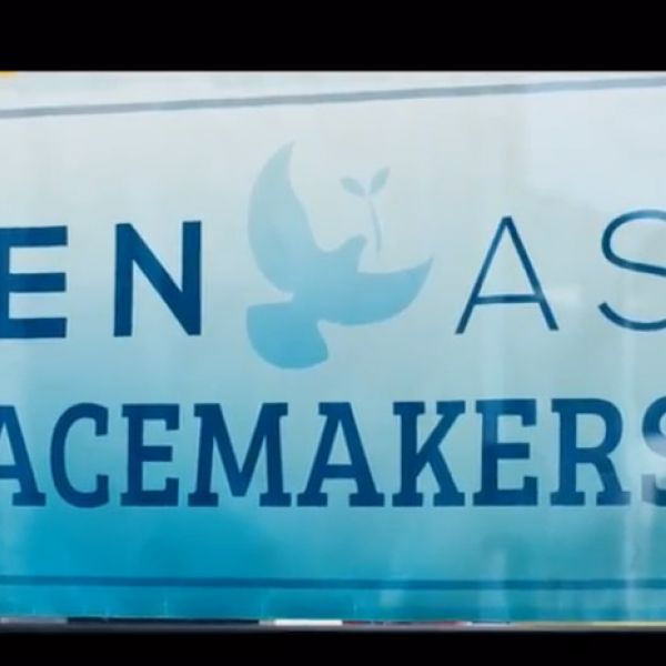 Men as peacemakers sign