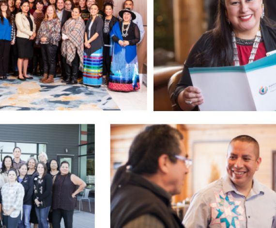 images of people involved in the Native Nations Rebuilders Program
