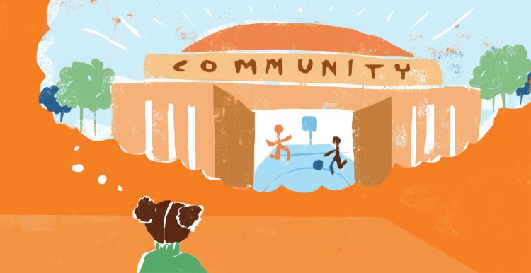 illustration of a community idea